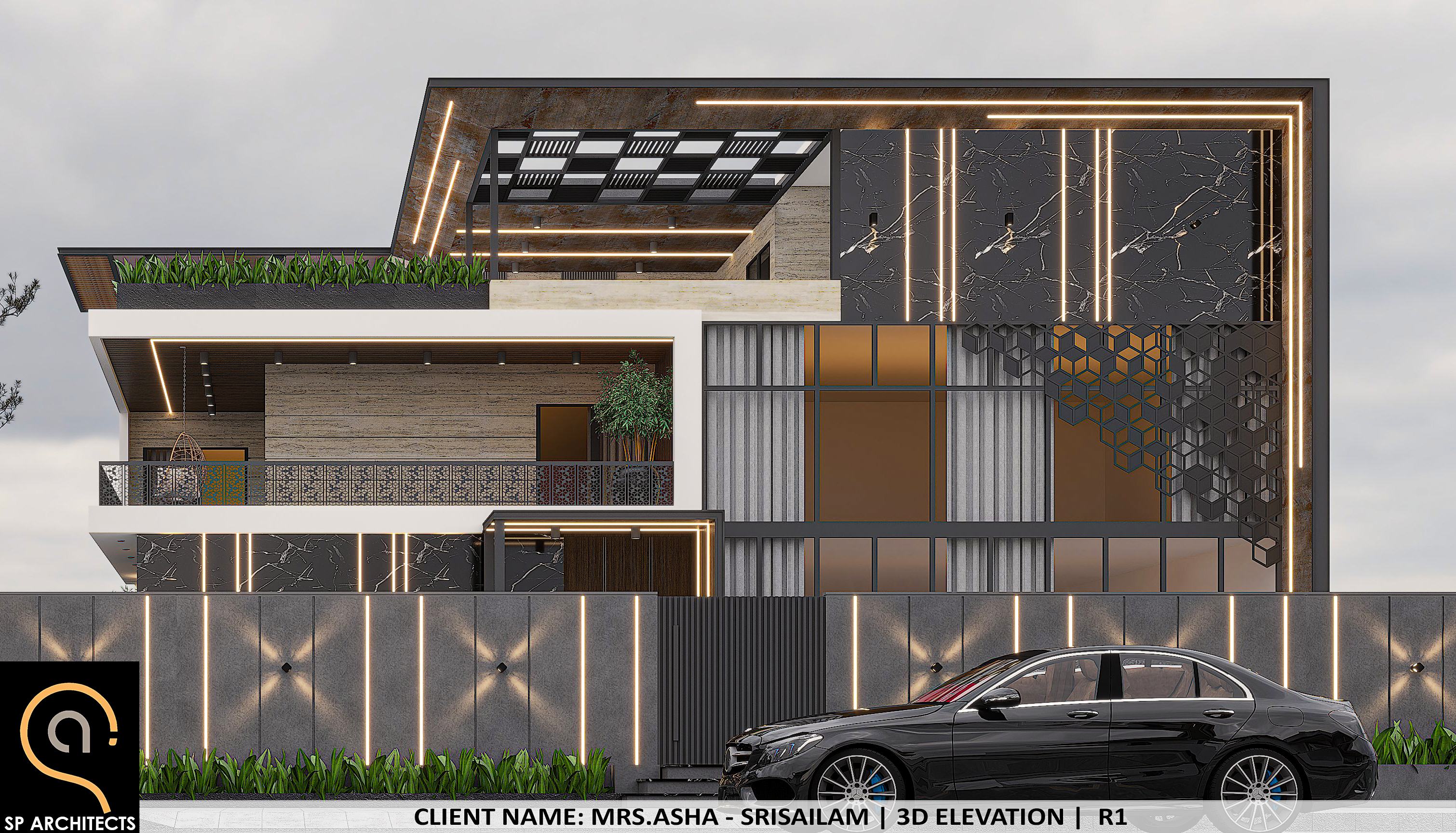 Manoj Kumar Singh Residence selected drawing 3
